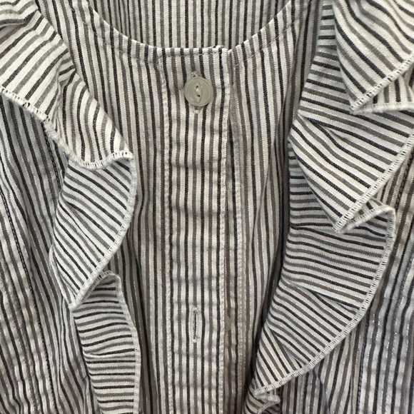 Lane Bryant corset style button up top size 18 20 - Picture 3 of 3